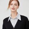 Fashion Versatile Wristband and Detachable Collar Set Shawl Versatile Lapel Detachable Collar Shawl for Dress Shirt