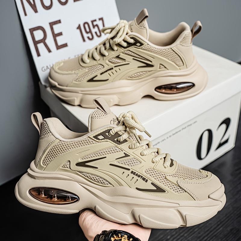 New Men's Fashion Casual Shoes Boys Students Trending Soft Sole Comfortable Sneakers Male Classic Breathable Gym Shoes