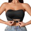 European & American Strapless Non-slip Lift Bustier: Lightweight, Breathable, Side Support, Beautiful Back Design for Small Chest