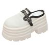 Fashion 10CM Women High Heels Chunky Sneakers New Summer Females Buckle Platform Slippers Wedge Sandals Slides Shoes Zandalias De Mujer