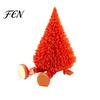 Colorful Festive Home Decor Christmas Tree Figure, Flexible Movable Joints 3D Printed Detailed PLA Ornaments Ornament, Creative Atmosphere Figure for