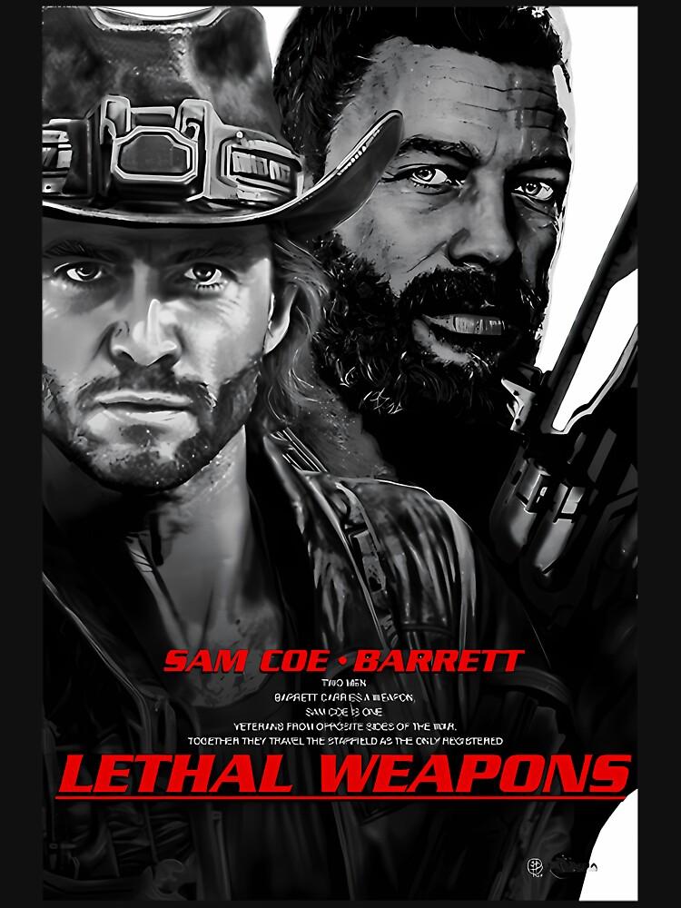 Lethal Weapon Lethal Weapon Riggs Murtaugh Movie Poster Design Classic T-Shirt