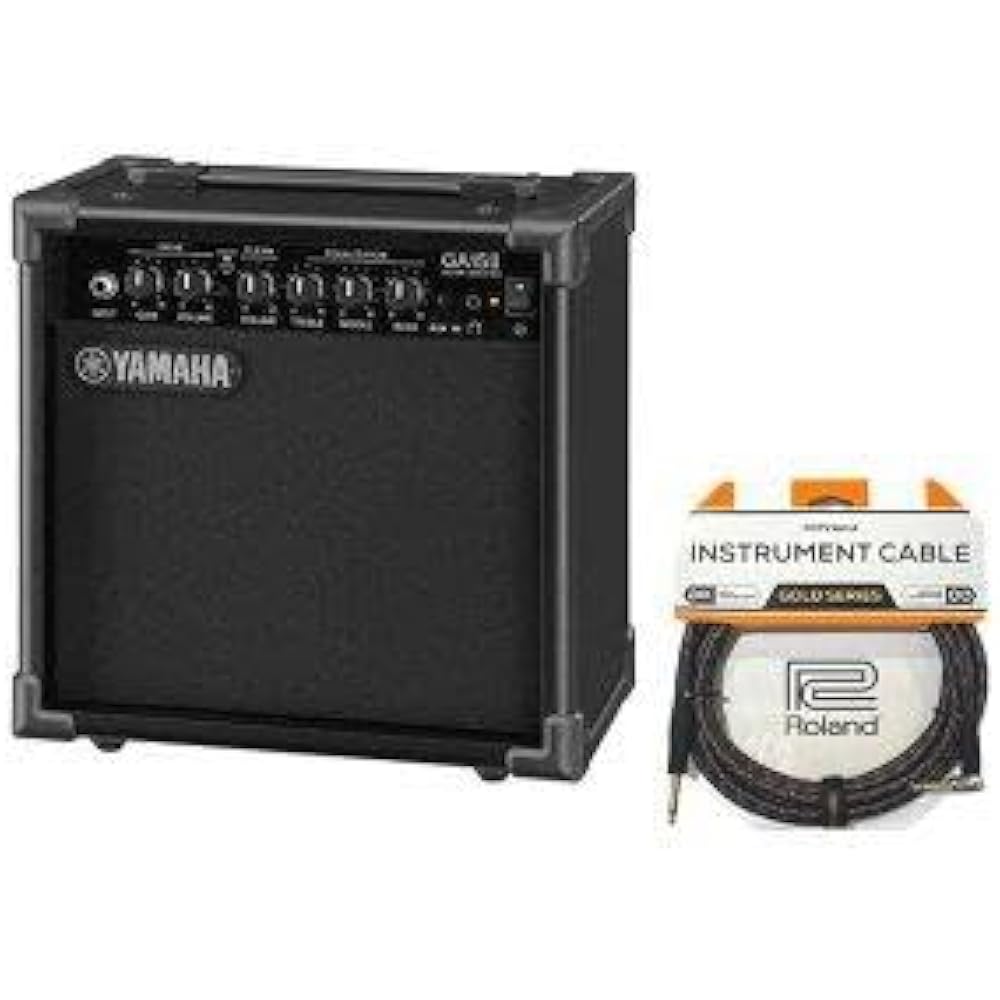 

YAMAHA (Yamaha) guitar amplifier GA15II + Roland cable set