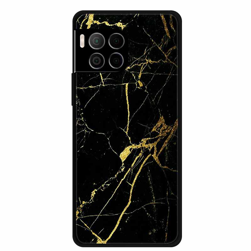 For T-Mobile REVVL 7 Pro Case Revvl7 Pro Luxury Soft Silicone Phone Case for T Phone 2 Pro 5G Gradient Color Marble Funda Bumper