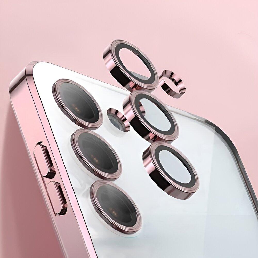 Case for Samsung Galaxy A35 5G, Electro MagSafe, Pink + Glass Screen Protector