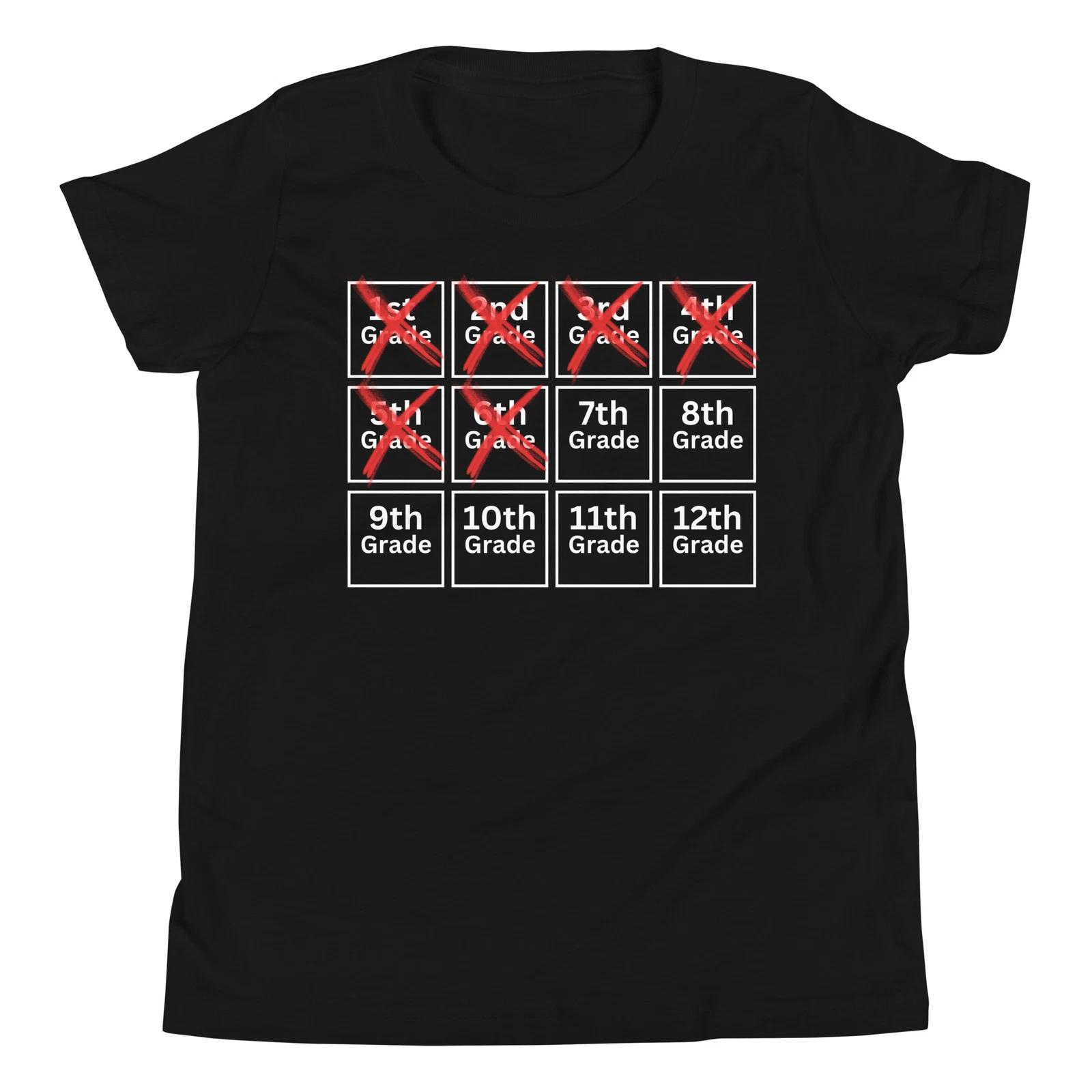 Y7th Grade Back to School First Day of School Boys Girls T-Shirt 120