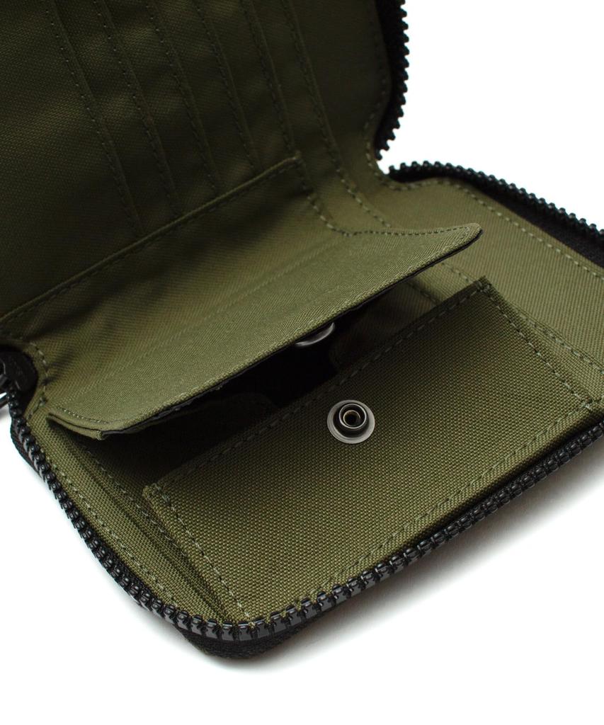 Snow Peak Everyday Use Multi Wallet Wallet for Men and OLIVE One SB-26SU009 Women,