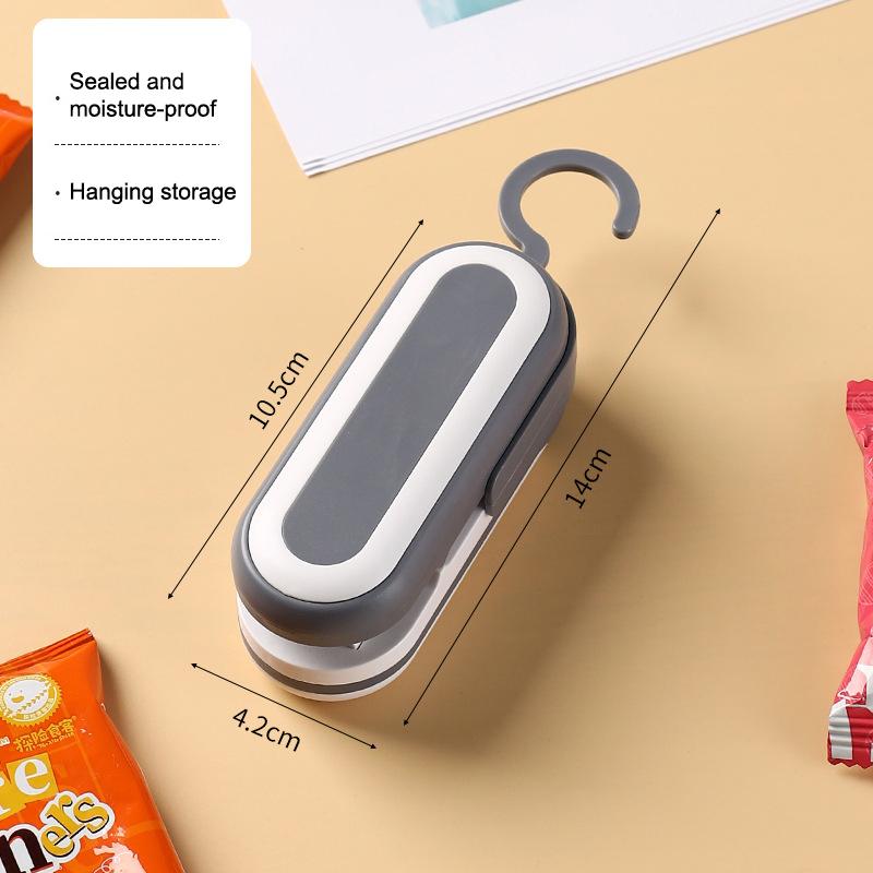 1Pcs Mini Sealing Machine Snack Bag Moisture-Proof Heat Sealing Machine Plastic Bag Clip Food Fruit Snacks Preservation Tools
