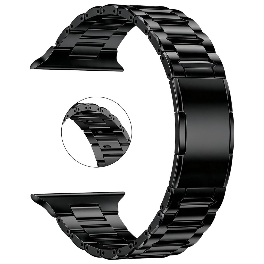 Cinturini Metallici di Lusso per Business Cinturino in Titanio Premium per Apple Watch Ultra 3 2 49mm Braccialetto Cinturino per Serie 11 10 9 8 7 e SE