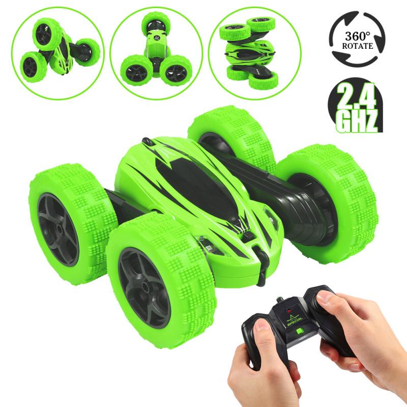 Twister.CK RC Stunt Car with Remote Control, 2.4 GHz RC Trucks Off Road 360° Spins & Flips RC