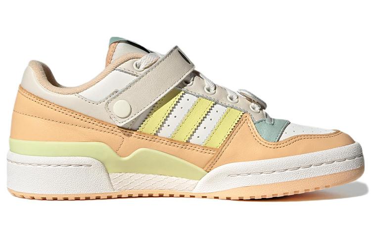 Adidas Originals Forum Low 'White Light Orange Cream Yellow Green' Women's GW4427