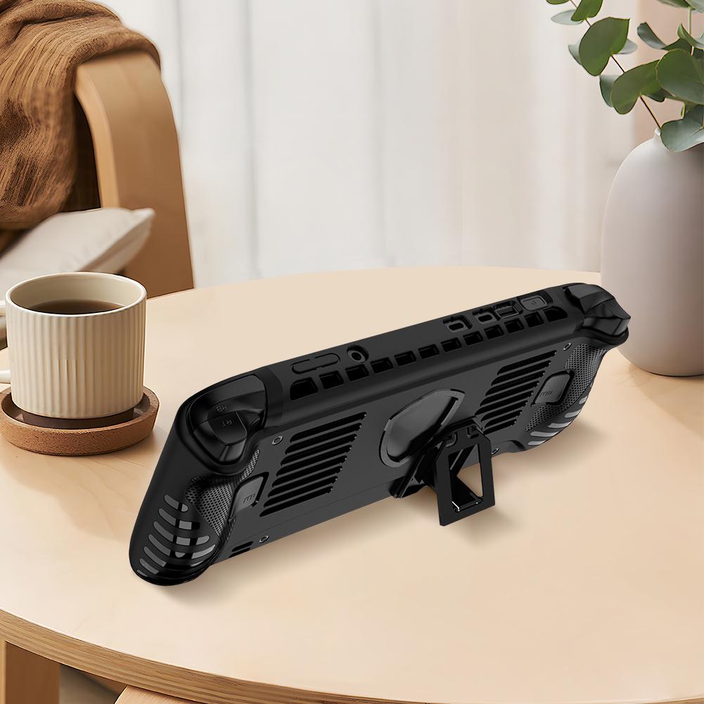 Soft Protective Cover for MSI Claw 8 AI+ 2025 TPU with Kickstand Host Shell Shockproof Protective Case Anti-Scratch