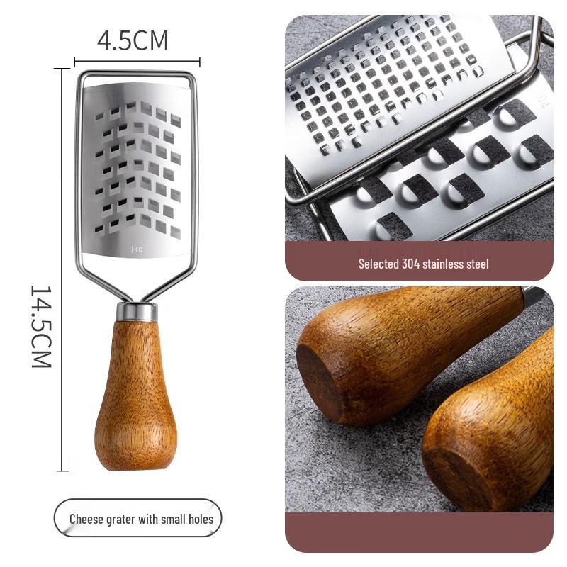 ZISIZ Stainless Steel Cheese and Lemon Grater