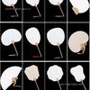 DIY Ancient Style Xuan Paper Round Fan Kit for Chinese Watercolor and Ink Painting
