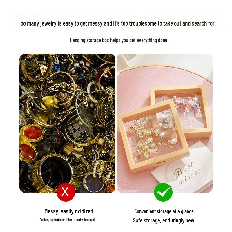 Anti-Oxidation Jewelry Display Box for Bracelets, Necklaces & Pendants