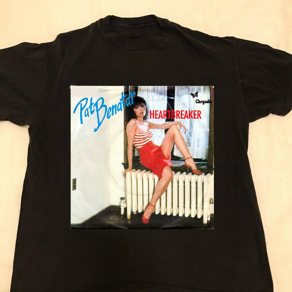 Pat Benatar Heartbreaker Album T shirt Black All Size S To 4XL XXL