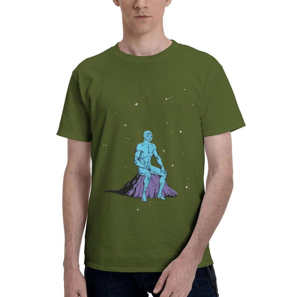Space Wojak 100 Cotton Casual Breathable Confortable Kawaii Short Sleeve TShirt Men Clothes