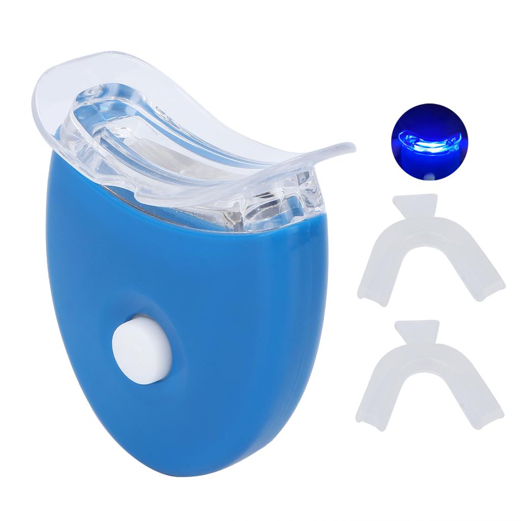 Teeth Whitening Kit Professional LED Light Tooth Whitener Teeth Gel with Mouth Trays