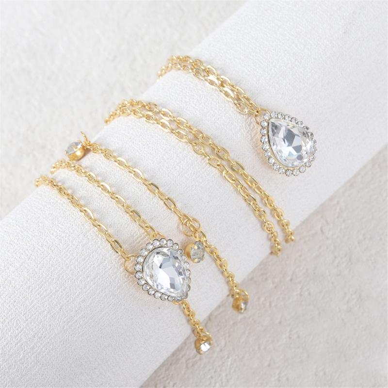 Waist Belt Stylish Necklace Crystal Waist Chain Belt Elaborate Chain Belly Chain for Belly Dance Waist Chain