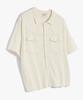 COFWI Shade Knit Trucker Jacket Ivory