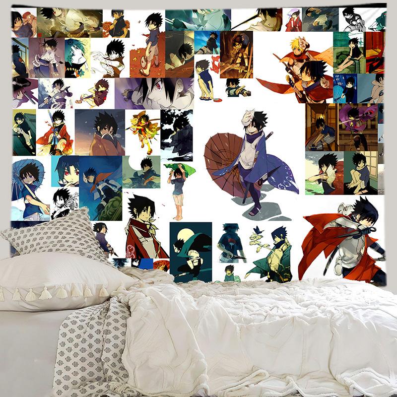 Anime Background Cloth Bedroom Decoration Cloth Living Room Hanging Cloth Printed Wall Cloth Hanging Blanket