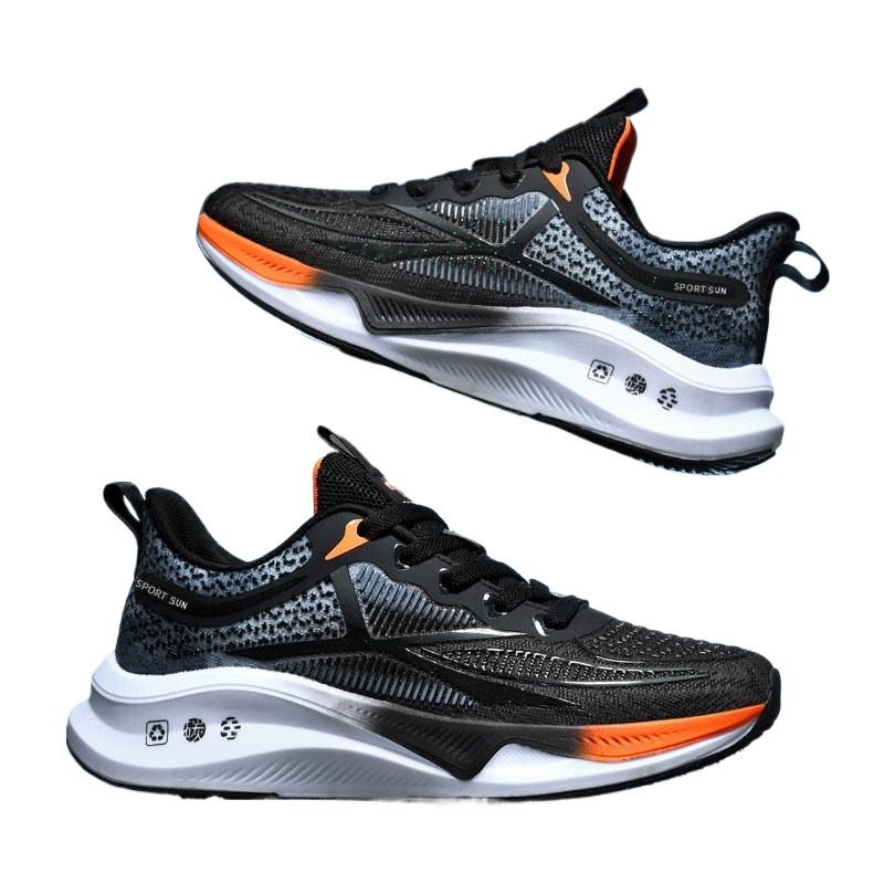 New Running Shoes Summer Tenis Masculino New Fitness Test Middle School Students Bounce Cushioning Sneakers Men'S Shoes