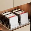 Cutie Organizator Disc CD cu 7 Compartimente Design Multi-Slot Suport Telefon Raft Premium pentru Afișare CD Suport de Afișare
