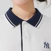 New MLB New York Yankees Polo Shirt Unisex Ivory 3APQB0253-50IVS