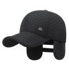 Men's Winter Fleece Lined Earflap Baseball Cap