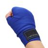 A Pair of Blue Elastic Boxing Fixing Belt Hand Guard All Cotton Sanda Muay Thai Sport Protective Gear