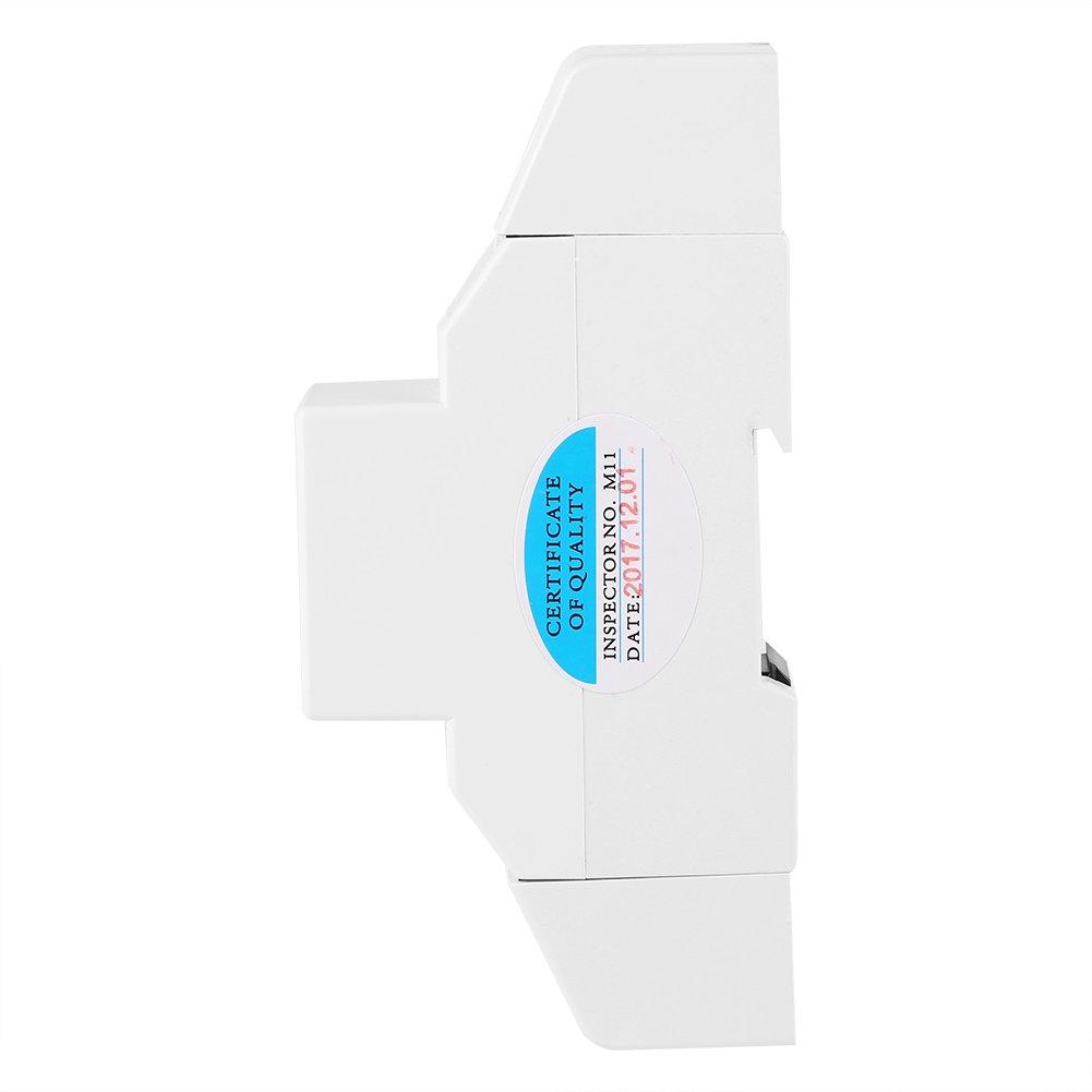 Digitaler LCD-Einphasen-DIN-Schienen-Stromzähler, 10-40A, Digitaler kWh-Zähler, Wattmeter, Leistungsmesser