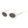 Fashion Oval Round Sunglasses Women Retro Clear Shades UV400 Men Punk Sun Glasses Vintage Designer Luxury Sunglasses