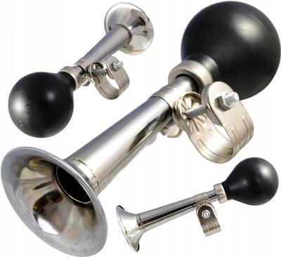 Silver Bicycle Horn 180