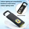 Multi Functional Portable Light Warning Outdoor Emergency LED Lighting Flashlight Super Bright Mini Keychain Light