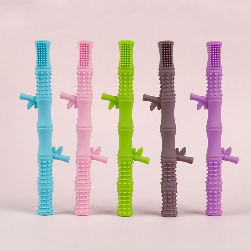 Kid Chewing Tube Speech Therapy Teeth Massager Children Talk Tools For Autism Sensory Speak Oral Muscle Rehabilitation Training