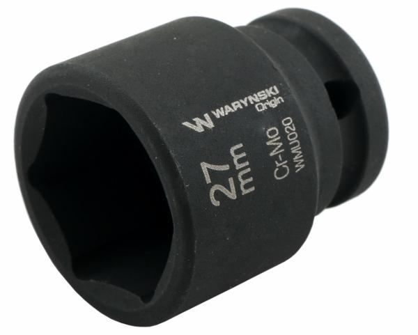 Nasadka Udarowa Sześciokątna 1/2". 27 Mm. Crmo. Din 3129. Waryński