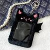G-Trigger Devil-Shaped Trading Card Case, Anime Card Case, Collectible Book, Trading Card Holder, Korean Goods, Black