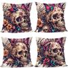 Halloween Pillowcase Pumpkin Skull Funny Ghost Cushion Cover Sofa Living Room Decoration Pillow