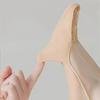 4 Pairs Lace Suspender Boat Socks Non Slip No Show Invisible Slingback Socks Sweat Absorbent Half Palm Toe Cover for High Heels