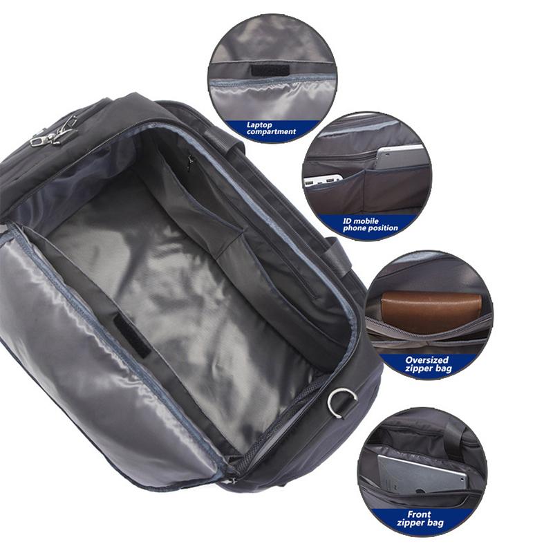 2024 New Multifunction Waterproof Travel Bag Business Duffle Bag for Trip Hand Luggage Bags with Shoe Tote Casual Crossbody Bags