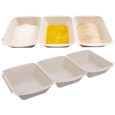 SET OF 3 BREADING CONTAINERS 128372