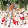 Tubi Pop di Natale Riempitivi per Calze per Bambini Piccoli Bambini Giocattolo Telescopico con Ventosa Babbo Natale/Renna Tubi Fidget Giocattolo Sensoriale per Bambine Bambini