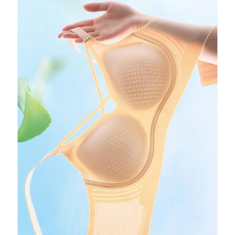 Plus Size Women S Ultra Thin Bra Push Up No Wire Seamless Supportive Bra