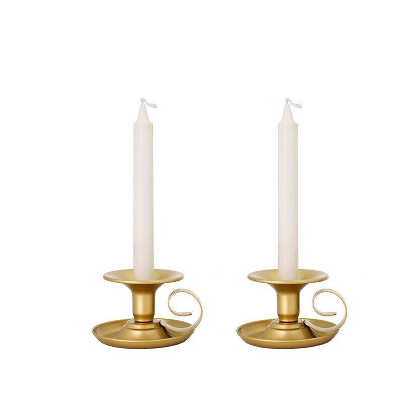 Candle Holder Retro Metal Candle Holder Desktop Decoration Party Decoration