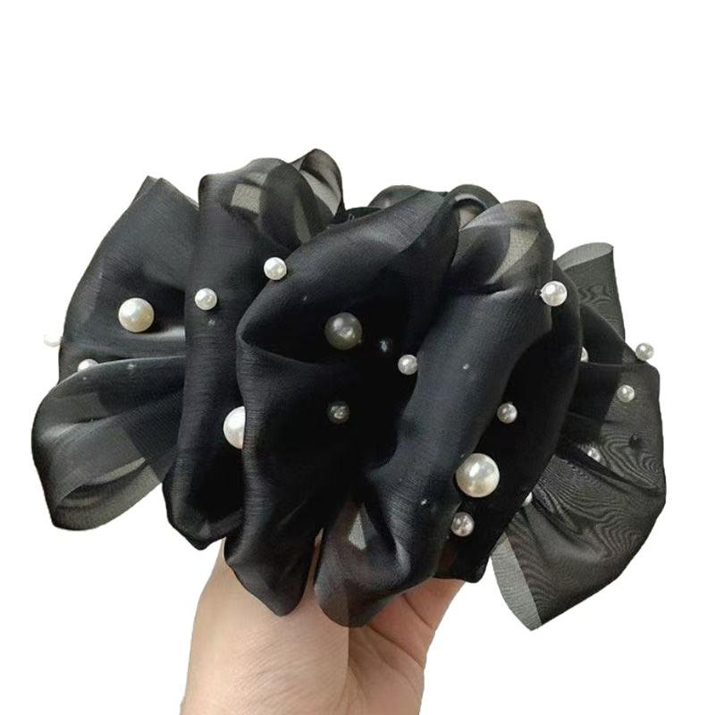 Elegant French Pearl Bubble Hair Clip for Women – Versatile Updo Accessory