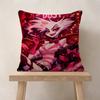 Anime Hhazbin Hhotel Angel  Pillow Covers Cartoon Sofa Decorative Home Doublesided Printing Short Plush Cute Cushion Cover