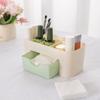 Nail Storage Box Container Cotton Swab Storage Box Accessories Cleaning Desktop Tools Multifunctional Jewelry Box Cosmetic Stor