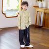 Boys' Chinese Style Hanfu Set - Spring/Autumn Shirt & Outfit for Performances and Formal Events