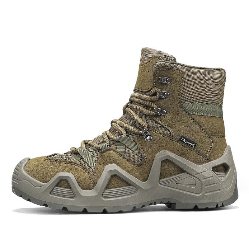 

Внешняя торговля, зимние ботинки-берцы с высоким голенищем, утепленные и утолщенные теплые ботинки Мартина, нескользящие и износостойкие уличные зимние ботинки 44