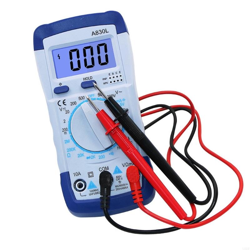 Digital Multimeter Transistors Tester Electrical NCV Test Meter TrueRMS